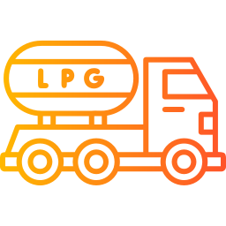 Gas truck icon