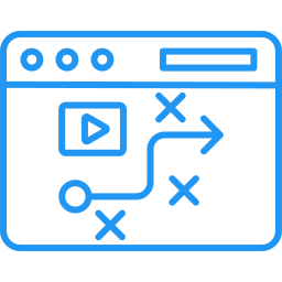 stratégie de contenu Icône