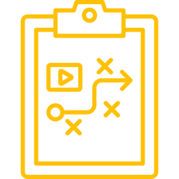 stratégie de contenu Icône