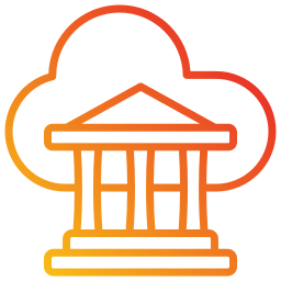 cloud banking icon