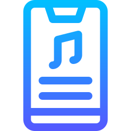 application de musique Icône