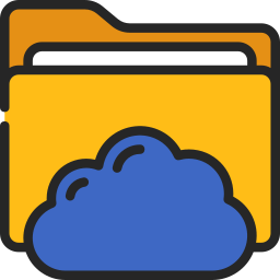 Cloud folder icon