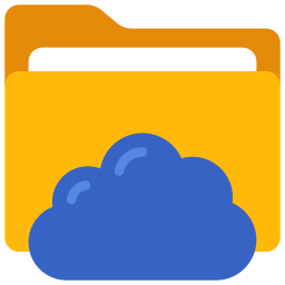 Cloud folder icon