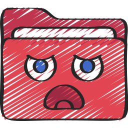 Sad face icon