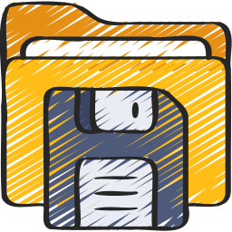 Data storage icon