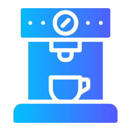 Coffee machine icon