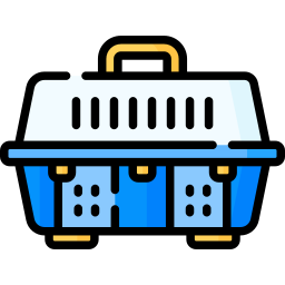 Pet carrier icon