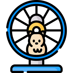 Hamster wheel icon