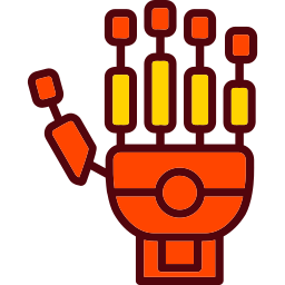 Robot hand icon