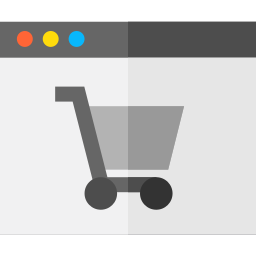 Online shop icon