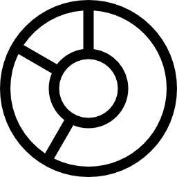 diagramme circulaire Icône