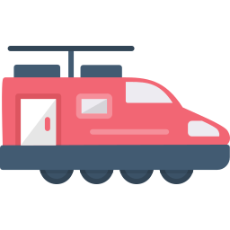 Electric train icon