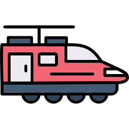 Electric train icon