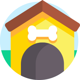 Dog house icon