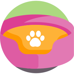 Pet bed icon