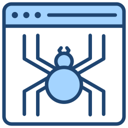 Web crawler icon