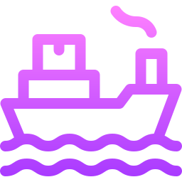 Cargo ship icon