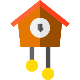 Cuckoo clock icon