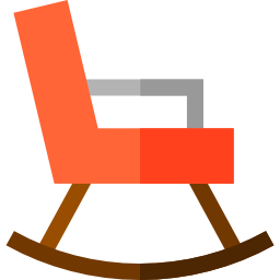 Rocking chair icon