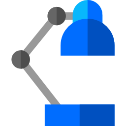 lampada da scrivania icona