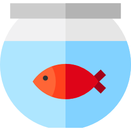 Fish bowl icon