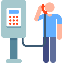 Public phone icon