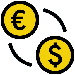 Money exchange icon