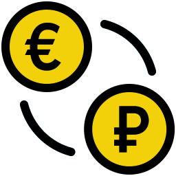 Money exchange icon