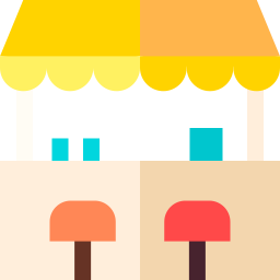 Food stall icon