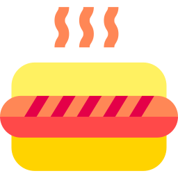 hot-dog Icône