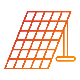 Solar panel icon