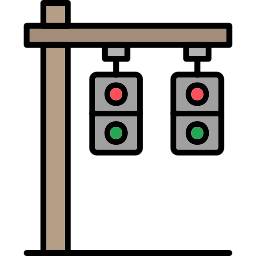 Traffic light icon