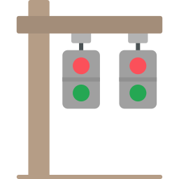 Traffic light icon