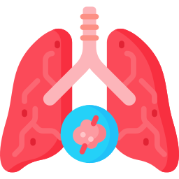 Lung cancer icon