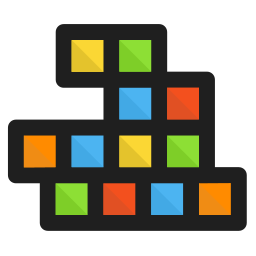 Puzzle shapes icon