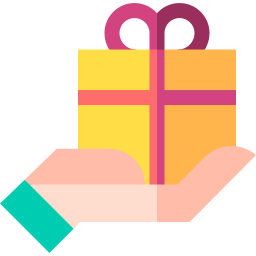 Gift box icon