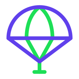 Parachute icon