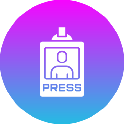 Press pass icon