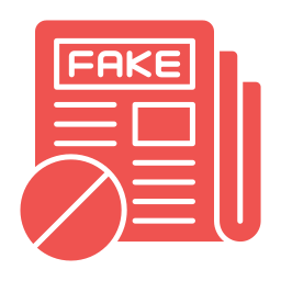 Fake news icon