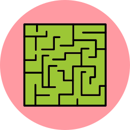 labyrinthe Icône