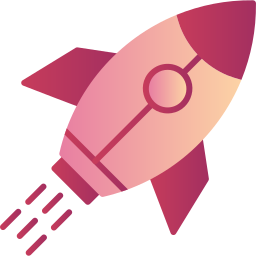 Rocket launch icon