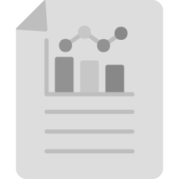 diagramme à bandes Icône