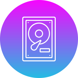 Hard disk drive icon