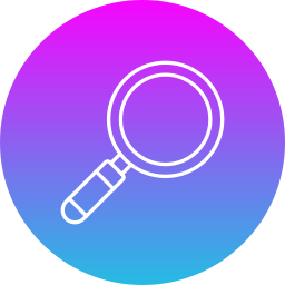 Magnifying glass icon