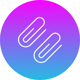 Paper clip icon