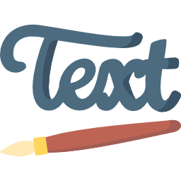 Lettering icon