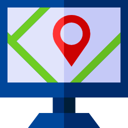 geographisches positionierungs system icon