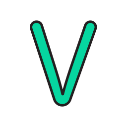 Letter v icon