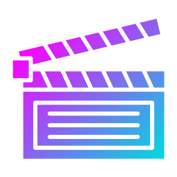 Film slate icon