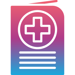 Health passport icon